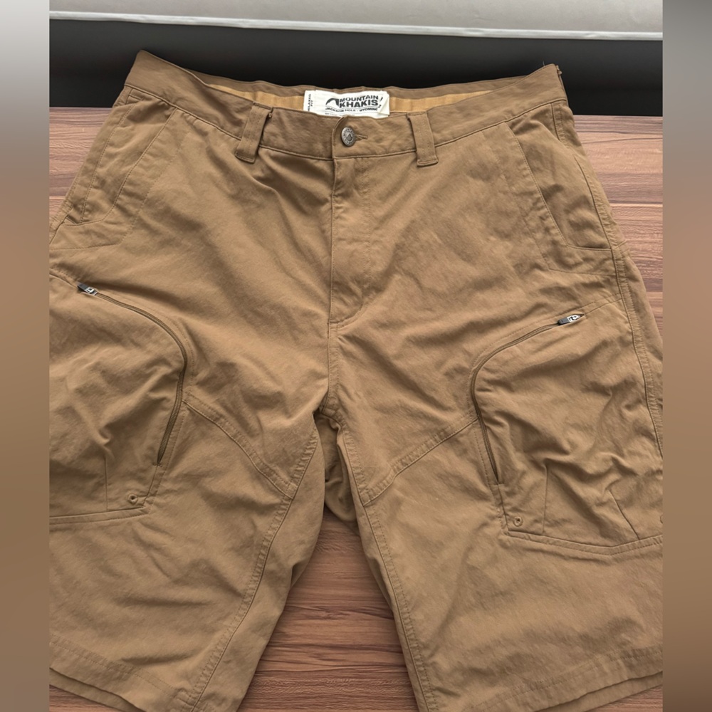 Mountain Khakis Tan Relaxed Fit shorts